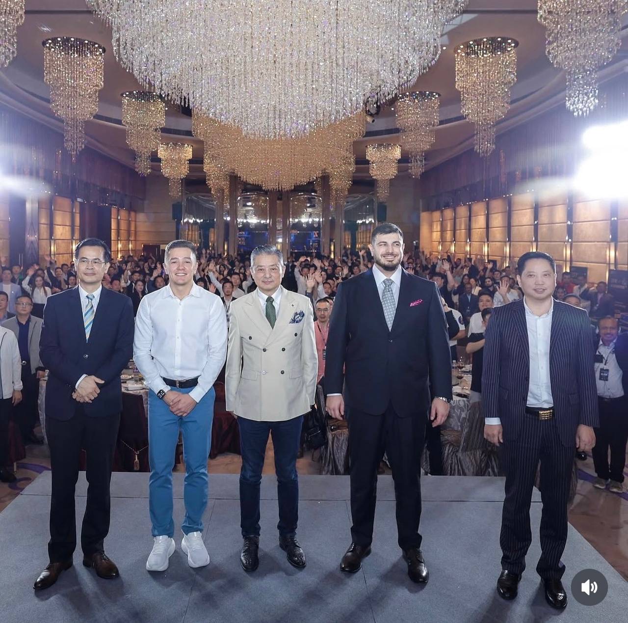Denis Sitnikov at a formal event